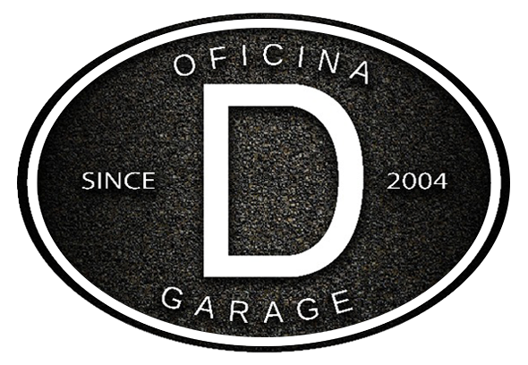 Oficina D Garage logomarca da empresa.